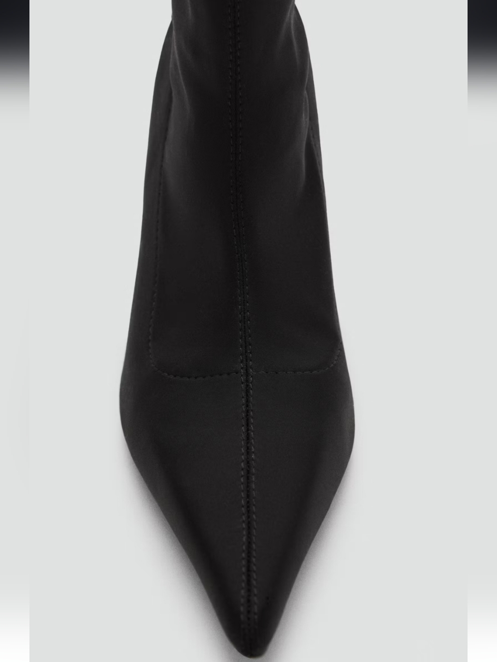 Mango Pointed Toe Sock Heel Boots NWT - Picture 12 of 14